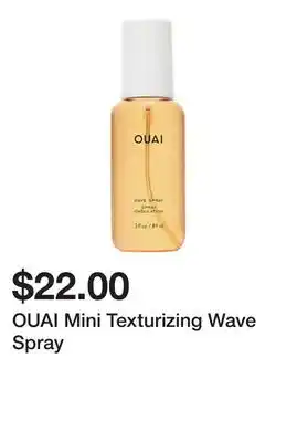 Sephora OUAI Mini Texturizing Wave Spray offer