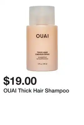 Sephora OUAI Thick Hair Shampoo offer