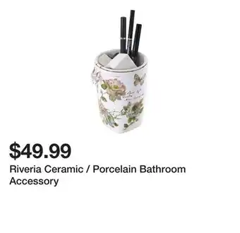 Wayfair Riveria Ceramic / Porcelain Bathroom Accessory offer