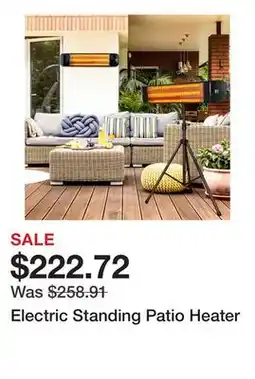 Wayfair Electric Standing Patio Heater offer