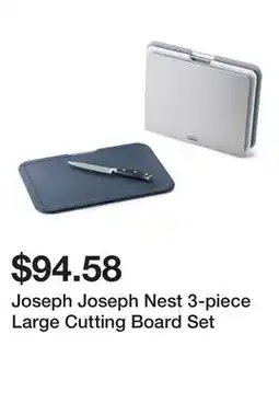 Bed Bath & Beyond Joseph Joseph Nest 3-piece Large Cutting Board Set offer