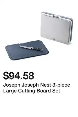 Bed Bath & Beyond Joseph Joseph Nest 3-piece Large Cutting Board Set offer