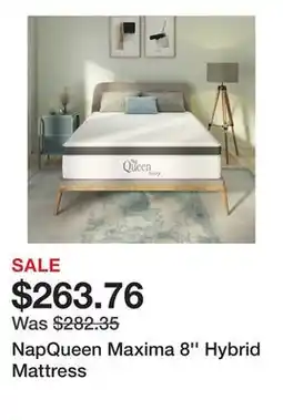 Bed Bath & Beyond NapQueen Maxima 8'' Hybrid Mattress offer