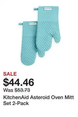 Bed Bath & Beyond KitchenAid Asteroid Oven Mitt Set 2-Pack offer