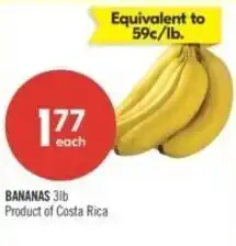 Shoppers Drug Mart Bananas offer