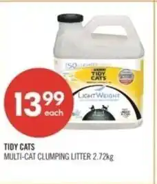 Shoppers Drug Mart Tidy cats offer