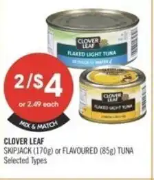 Shoppers Drug Mart Clover leaf offer