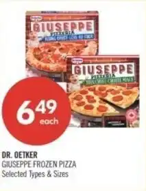 Shoppers Drug Mart Dr. oetker giuseppe frozen pizza offer