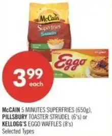 Shoppers Drug Mart Mccain or Pillsburry and Kellogg's offer