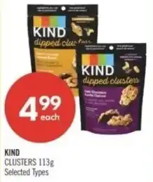 Shoppers Drug Mart Kind clusters offer