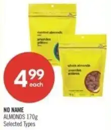 Shoppers Drug Mart No name almonds offer