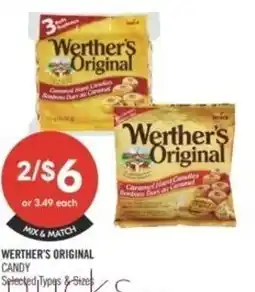 Shoppers Drug Mart Werther's original candy offer