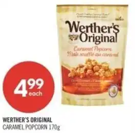 Shoppers Drug Mart Werther's original caramel popcorn offer