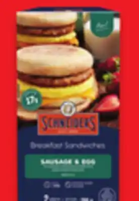 Walmart Schneiders Breakfast Sandwiched or Egg Bites offer