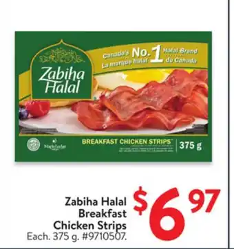 Walmart Zabiha Halal Breakfast Chicken Strips offer