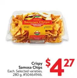 Walmart Crispy Samosa Chips offer