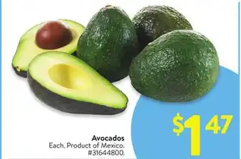 Walmart Avocados offer