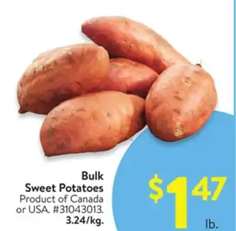 Walmart Bulk Sweet Potatoes offer