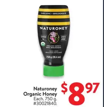 Walmart Naturoney Organic Honey offer