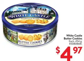 Walmart White Castle Butter Cookies offer