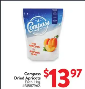 Walmart Compass Dried Apricots offer