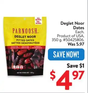 Walmart Deglet Noor Dates offer