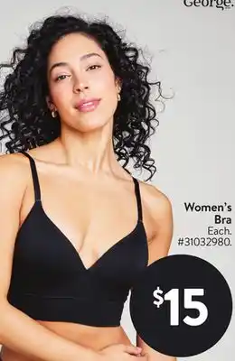 Walmart Women's Bra offer