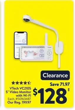 Walmart Vtech VC2105 5 Video Monitor with Wi-Fi offer