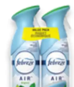 Walmart Febreze Air Effects or Small Spaces Air Freshener 2-Pack or Unstopables Tough Fabric Spray offer