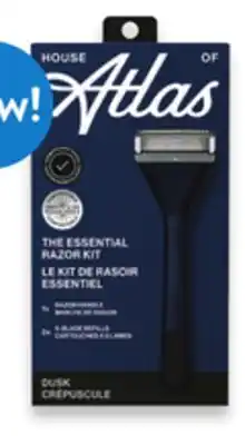 Walmart House of Atlas or Athena Club Razor Kit offer