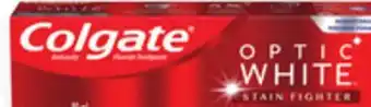 Walmart Colgate Optic White 90 mL Toothpaste offer