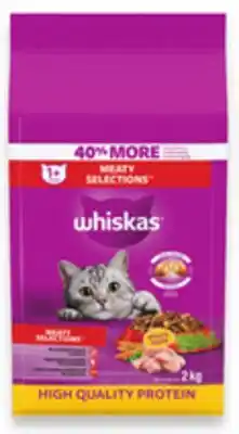 Walmart Whiskas Dry Cat Food offer