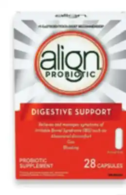 Walmart Align Probiotic Capsules or Gummies offer