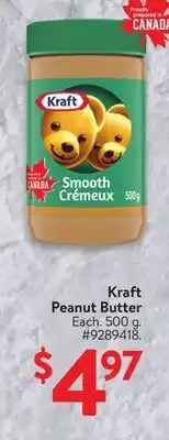 Walmart Kraft Peanut Butter offer