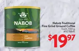 Walmart Nabob Traditional Fine Grind Ground Coffee offer