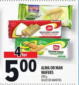 Metro ALMA OR MAN WAFERS offer