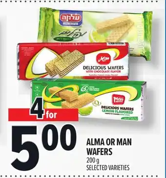 Metro ALMA OR MAN WAFERS offer