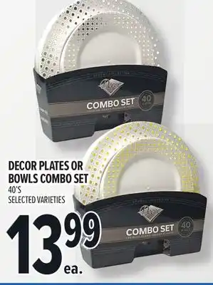 Metro DECOR PLATES OR BOWLS COMBO SET offer