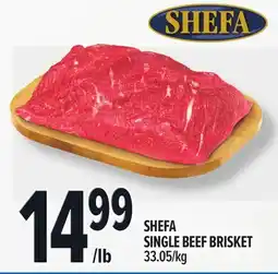 Metro SHEFA SINGLE BEEF BRISKET offer