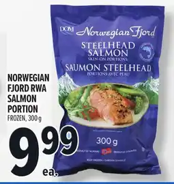 Metro NORWEGIAN FJORD RWA SALMON PORTION offer