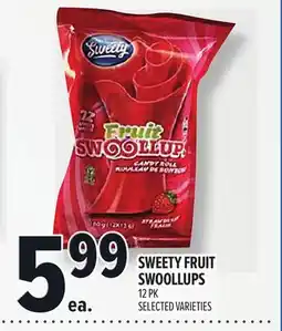 Metro SWEETY FRUIT SWOOLLUPS offer