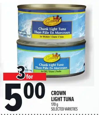 Metro CROWN LIGHT TUNA offer