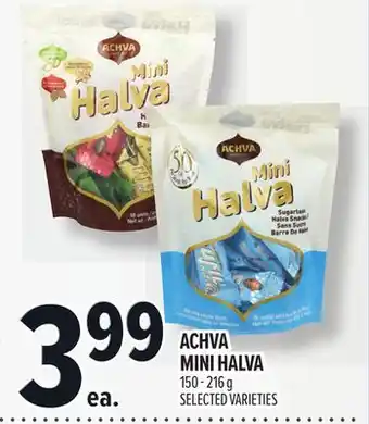 Metro ACHVA MINI HALVA offer