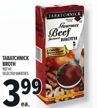 Metro TABATCHNICK BROTH offer