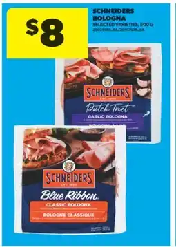 Real Canadian Superstore SCHNEIDERS BOLOGNA, 500 G offer