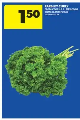 Real Canadian Superstore PARSLEY CURLY offer