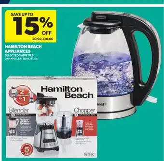 Real Canadian Superstore HAMILTON BEACH APPLIANCES offer