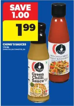 Real Canadian Superstore CHING'S SAUCES, 170 ML offer