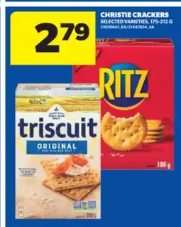 Real Canadian Superstore CHRISTIE CRACKERS, 175-212 G offer