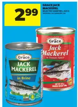 Real Canadian Superstore GRACE JACK MACKEREL, 425 G offer